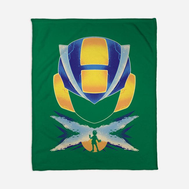 Rockman EXE-none fleece blanket-RamenBoy