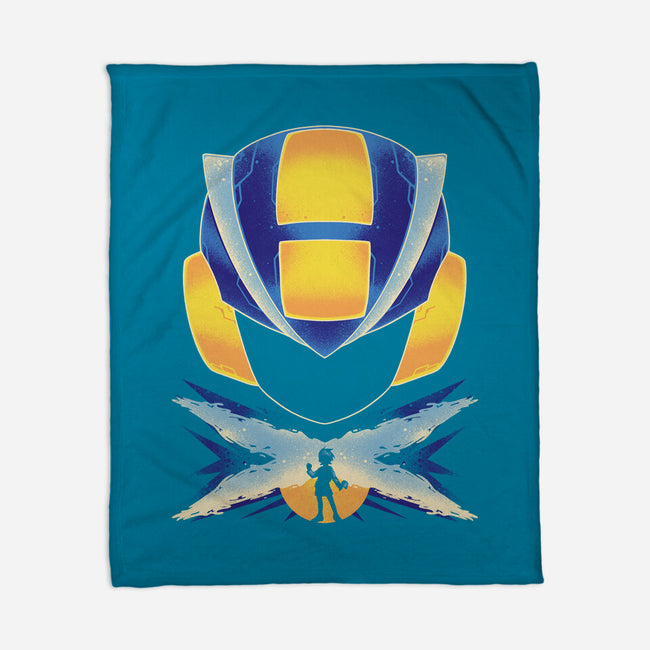 Rockman EXE-none fleece blanket-RamenBoy