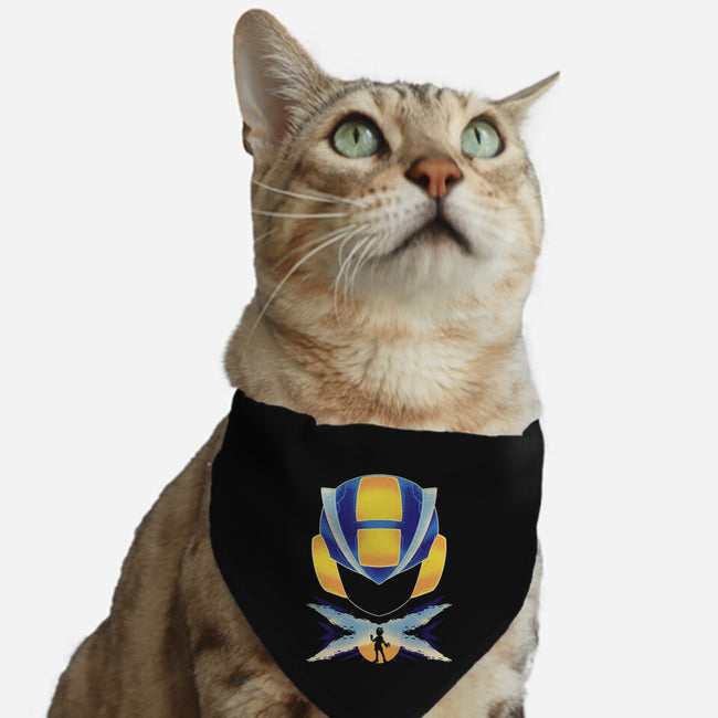Rockman EXE-cat adjustable pet collar-RamenBoy