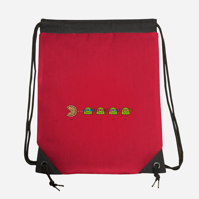 PAC-Pizza-none drawstring bag-krisren28