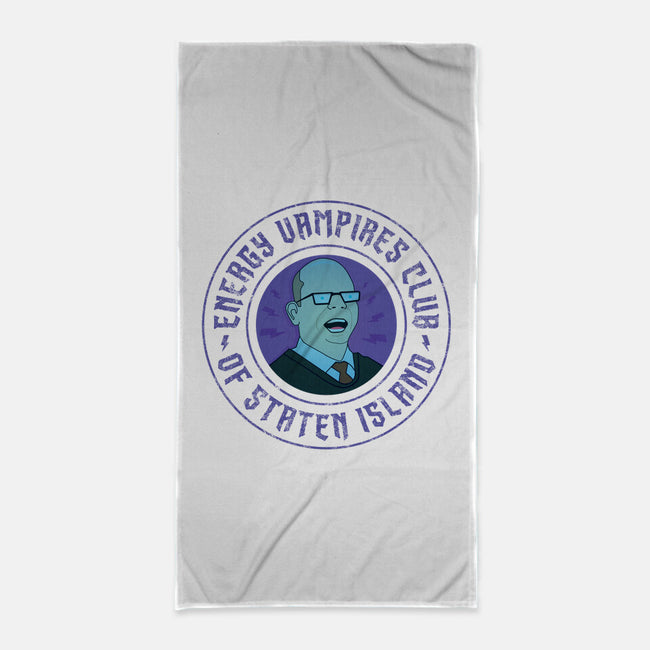 Energy Vampire Club 2-none beach towel-hbdesign