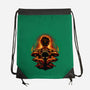 Curse King-none drawstring bag-hypertwenty
