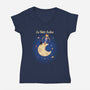 Le Petit Sailor-womens v-neck tee-ricolaa