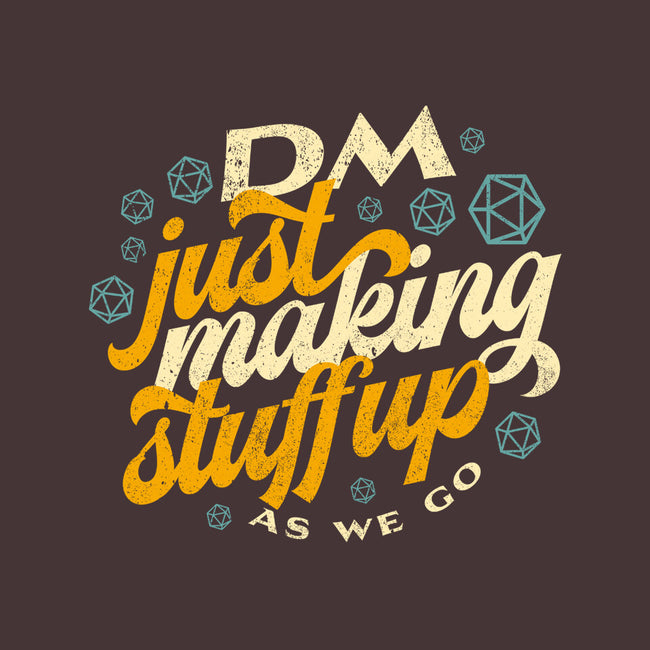 DM Making Stuff Up-none dot grid notebook-ShirtGoblin