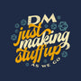 DM Making Stuff Up-womens v-neck tee-ShirtGoblin