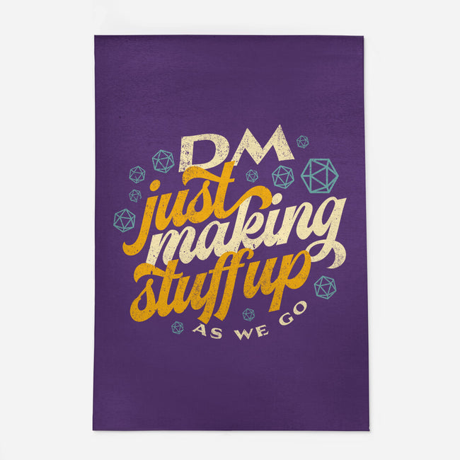 DM Making Stuff Up-none indoor rug-ShirtGoblin