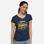 DM Making Stuff Up-womens v-neck tee-ShirtGoblin