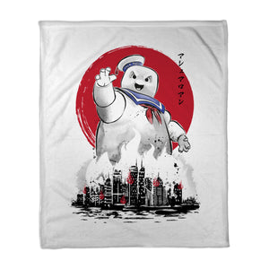 Marshmallow Man Sumi-E