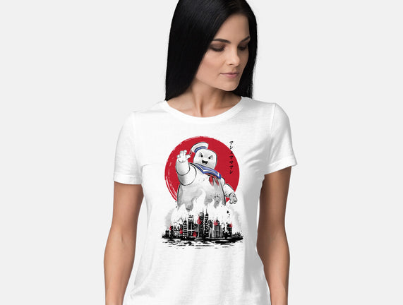 Marshmallow Man Sumi-E