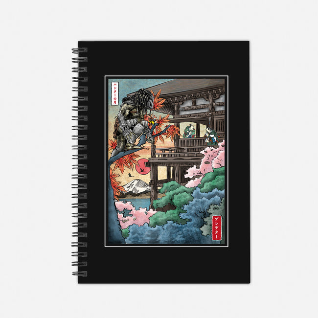 Trophy Hunter In Japan-none dot grid notebook-DrMonekers