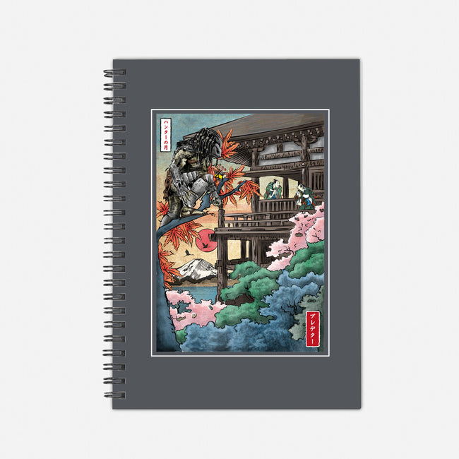 Trophy Hunter In Japan-none dot grid notebook-DrMonekers