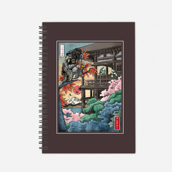 Trophy Hunter In Japan-none dot grid notebook-DrMonekers