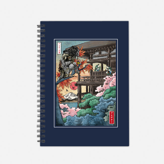 Trophy Hunter In Japan-none dot grid notebook-DrMonekers