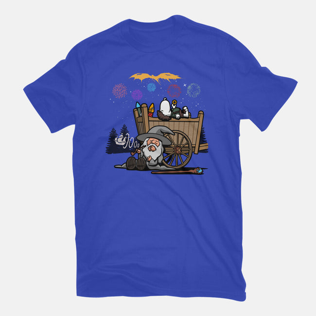 Fireworks Nuts-unisex basic tee-Boggs Nicolas