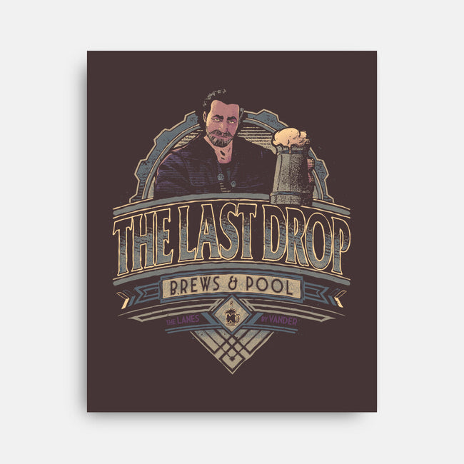 The Last Drop-none stretched canvas-teesgeex