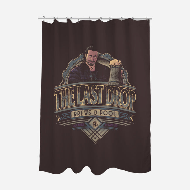 The Last Drop-none polyester shower curtain-teesgeex