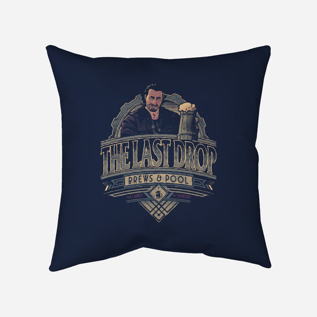 The Last Drop-none removable cover w insert throw pillow-teesgeex