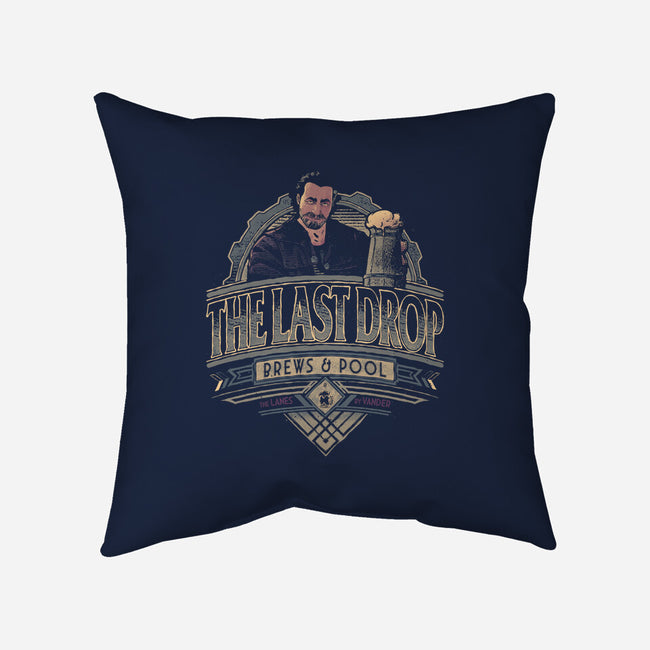 The Last Drop-none removable cover throw pillow-teesgeex