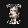 Do I Look Like I Care-none removable cover w insert throw pillow-eduely