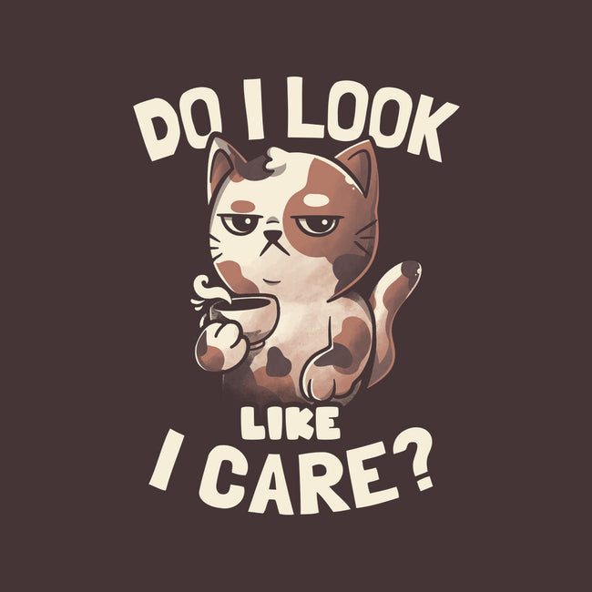 Do I Look Like I Care-none zippered laptop sleeve-eduely