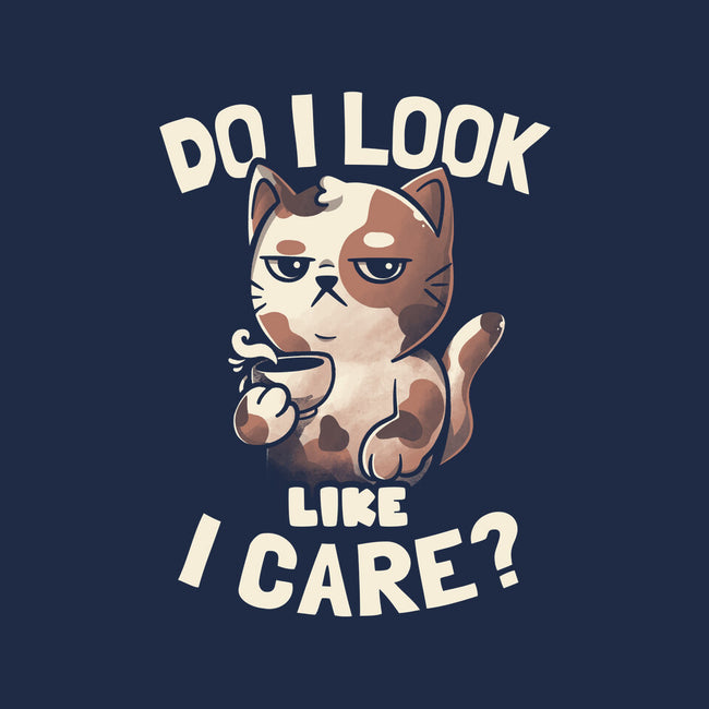 Do I Look Like I Care-none polyester shower curtain-eduely