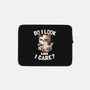 Do I Look Like I Care-none zippered laptop sleeve-eduely