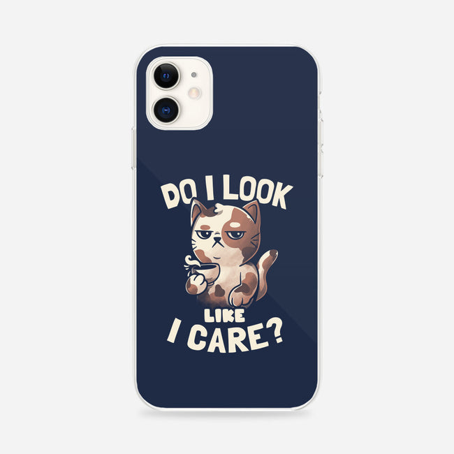 Do I Look Like I Care-iphone snap phone case-eduely
