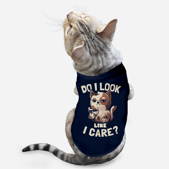 Do I Look Like I Care-cat basic pet tank-eduely