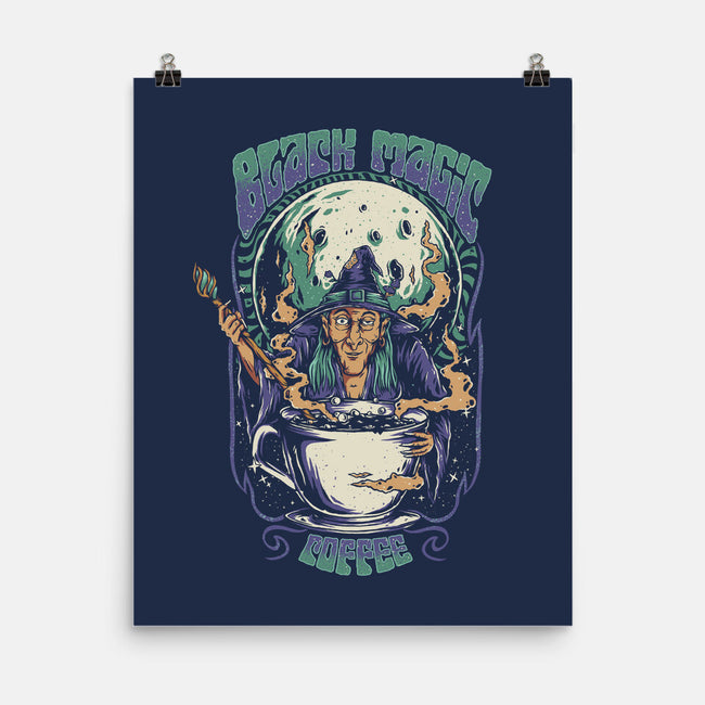 A Little Black Coffee-none matte poster-Slikfreakdesign