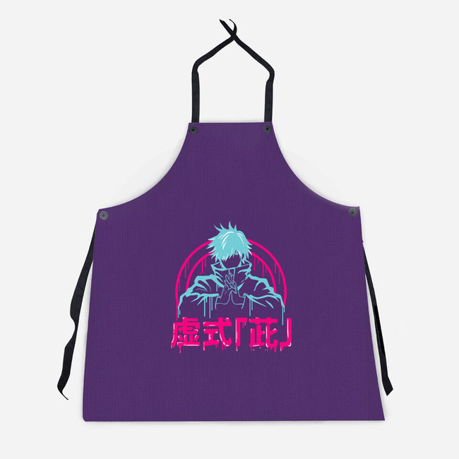 Hollow Purple Gojo-unisex kitchen apron-constantine2454