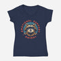 Emotional Trash-womens v-neck tee-vp021