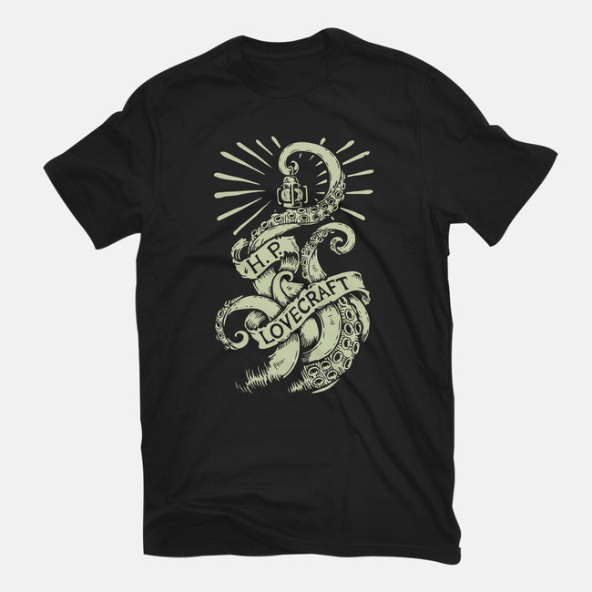 H.P. Lovecraft-womens fitted tee-Paul Hmus