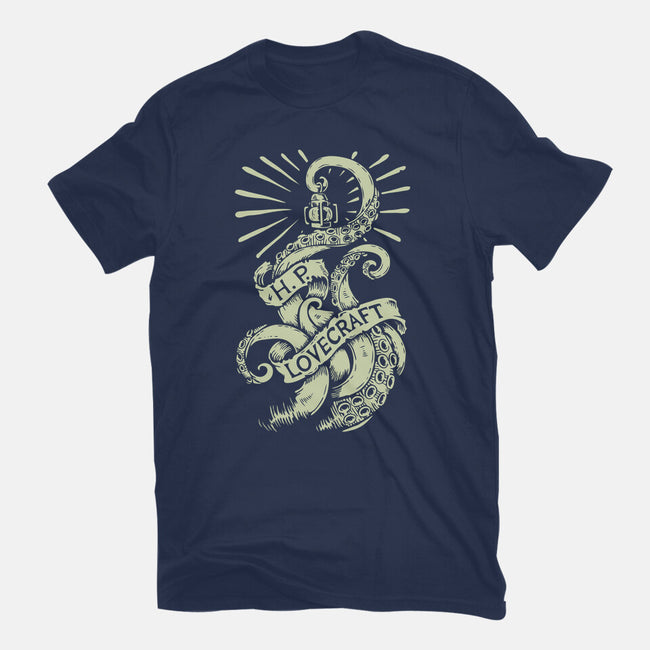 H.P. Lovecraft-womens fitted tee-Paul Hmus