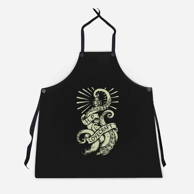 H.P. Lovecraft-unisex kitchen apron-Paul Hmus