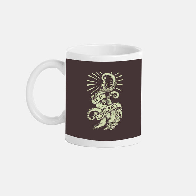 H.P. Lovecraft-none glossy mug-Paul Hmus