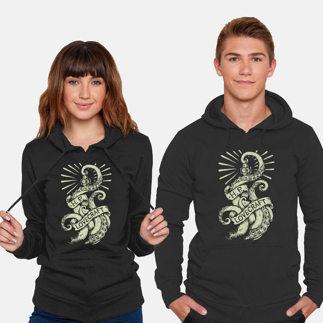 H.P. Lovecraft-unisex pullover sweatshirt-Paul Hmus