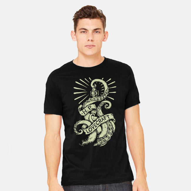 H.P. Lovecraft-mens heavyweight tee-Paul Hmus