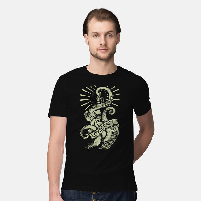 H.P. Lovecraft-mens premium tee-Paul Hmus