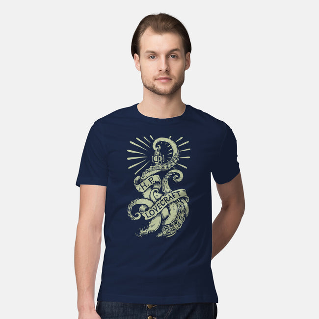 H.P. Lovecraft-mens premium tee-Paul Hmus