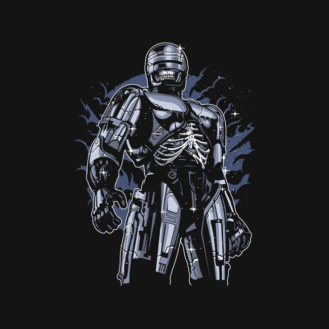 RoboSkull-mens long sleeved tee-ElMattew
