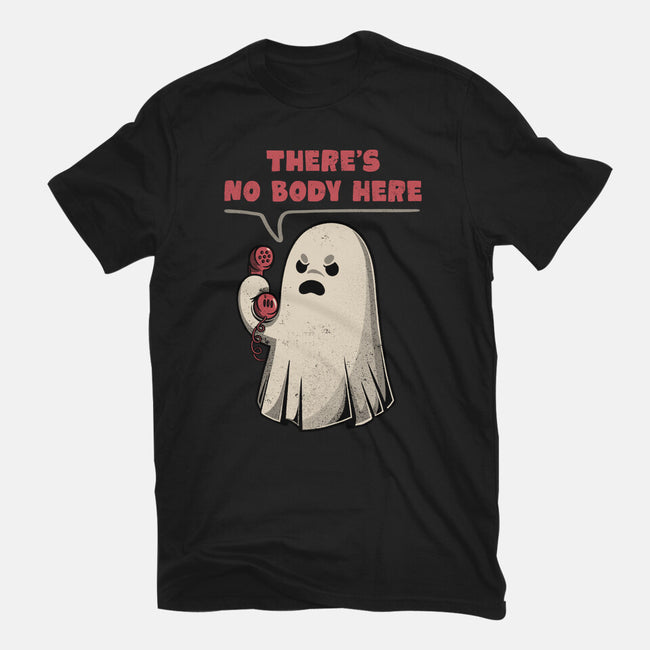 Nobody Here-mens basic tee-eduely