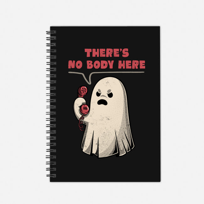 Nobody Here-none dot grid notebook-eduely