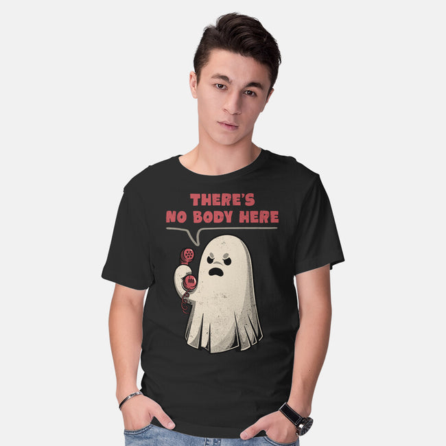 Nobody Here-mens basic tee-eduely