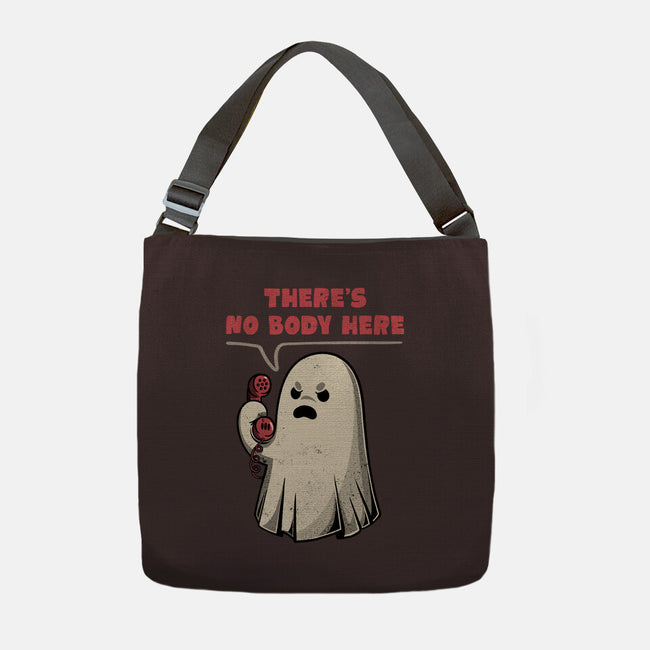 Nobody Here-none adjustable tote-eduely