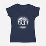 Moonlight Slayer-womens v-neck tee-fanfreak1