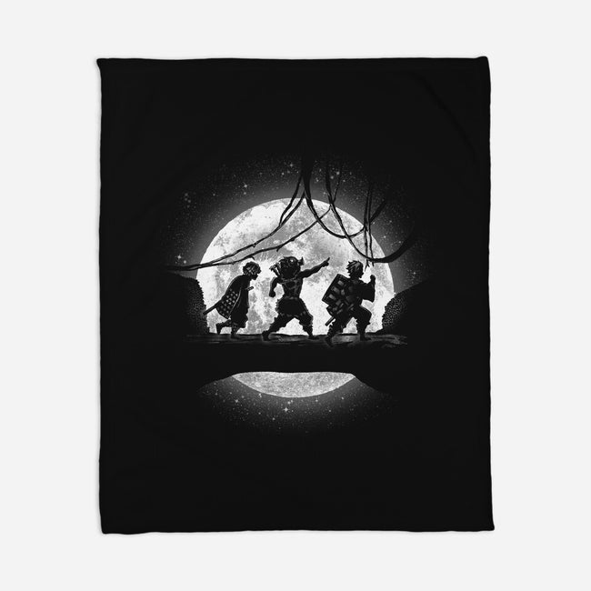 Moonlight Slayer-none fleece blanket-fanfreak1