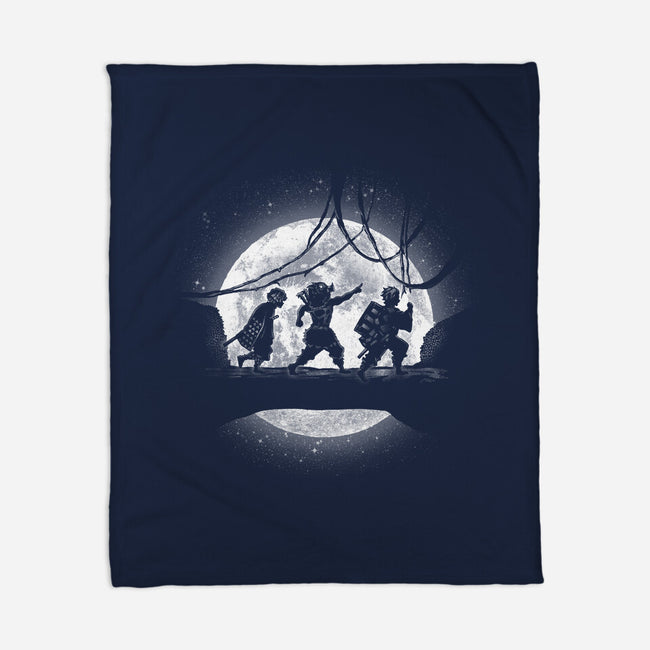 Moonlight Slayer-none fleece blanket-fanfreak1