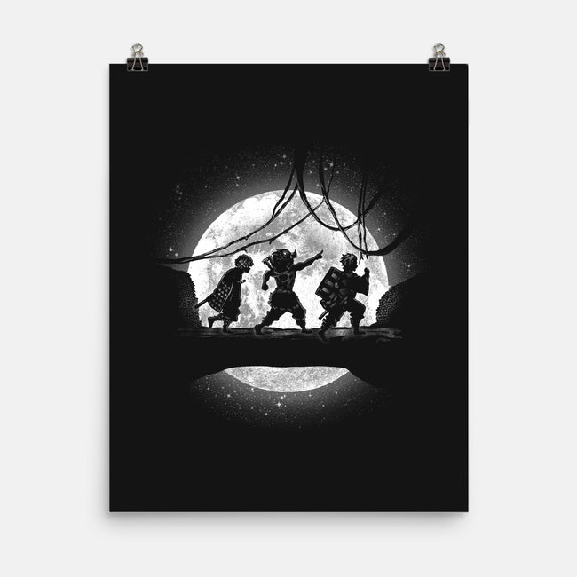 Moonlight Slayer-none matte poster-fanfreak1