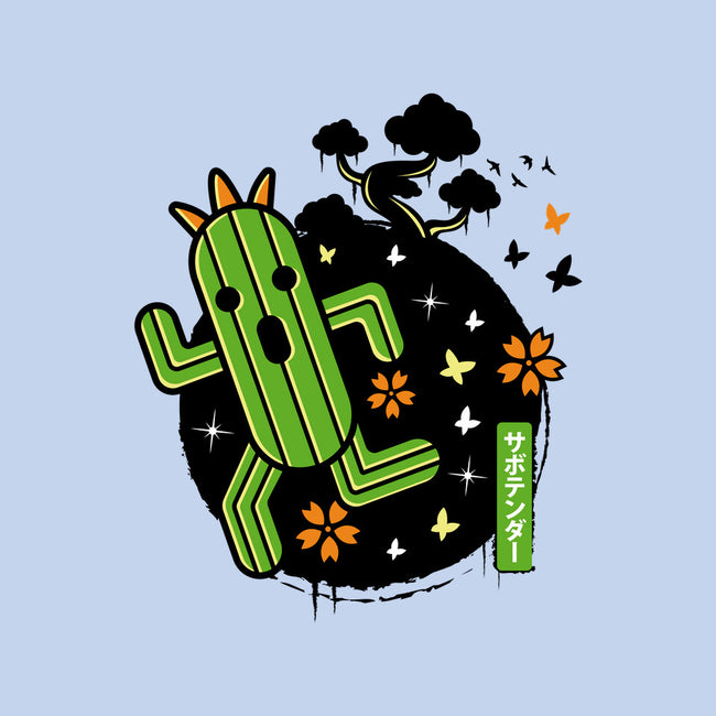 Cactilio Japanese Landscape-womens basic tee-Logozaste