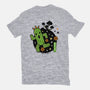 Cactilio Japanese Landscape-womens fitted tee-Logozaste